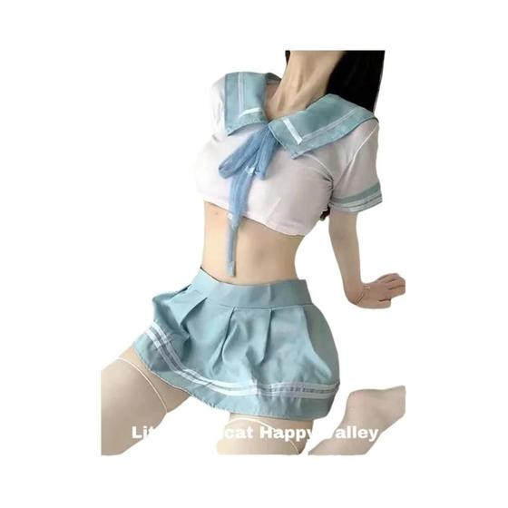 Imagem de Vestido Cosplay de Empregada Lolita Sexy - Fantasia de Natal para Adultos