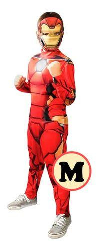 Imagem de Fantasia Marvel Macacão Comprido Homem De Ferro Tam M