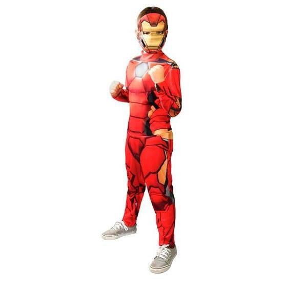 Imagem de Fantasia Infantil Premium Marvel Homem de Ferro com Mascara