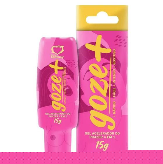 Imagem de Gel Acelerador Do Prazer Lubrificante Íntimo Goze+ Excitante Feminino 4 em 1