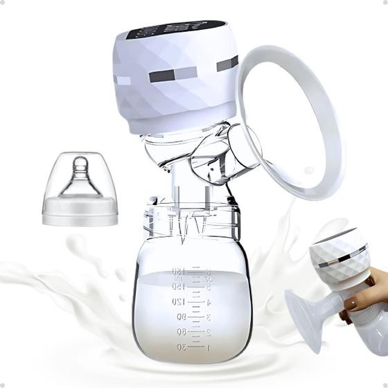 Imagem de Bomba De Tirar Leite Materno Elétrica Com 9 Níveis De Sucção, Portátil, Silenciosa, Livre De BPA, Fácil De Usar, Design Ergonômico, Para Amamentação C