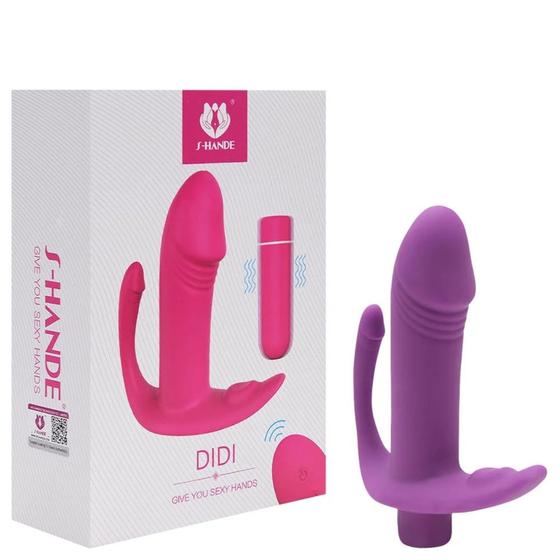 Imagem de Vibrador Dupla Estimulação Usb Didi S-Hande Sexy Import