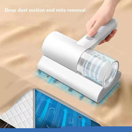 Imagem de Removedor de ácaro vácuo portátil para casa colchão cama aspirador 10000pa sucção escova colcha uv esterilização desinfe