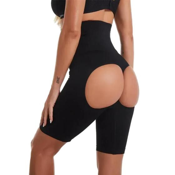 Imagem de Cinta Modeladora Short Empina Bumbum Sem Bojo - C06F