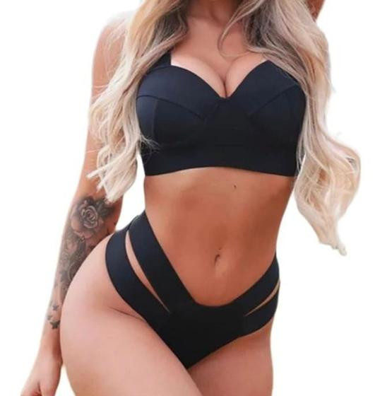 Imagem de Biquíni sexy asa delta moda praiagringa