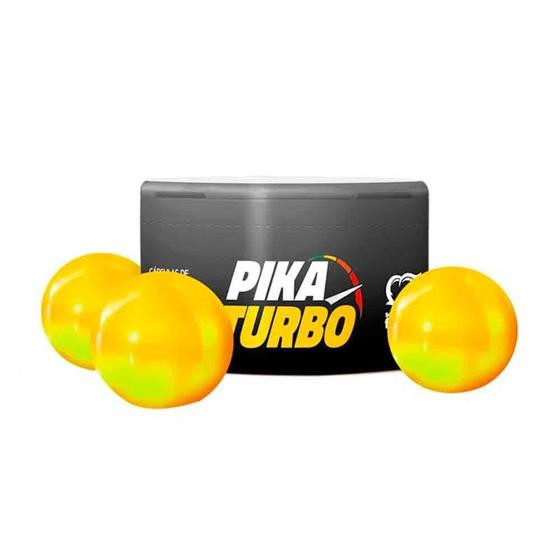 Imagem de Bolinha Explosiva Pika Turbo Retardante Masculino 3 Unidades