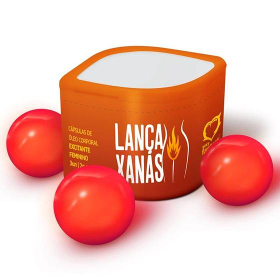 Imagem de Bolinha LANÇA XANAS - EXCITANTE FEMININO COM 3 UN - Sexy Fantasy