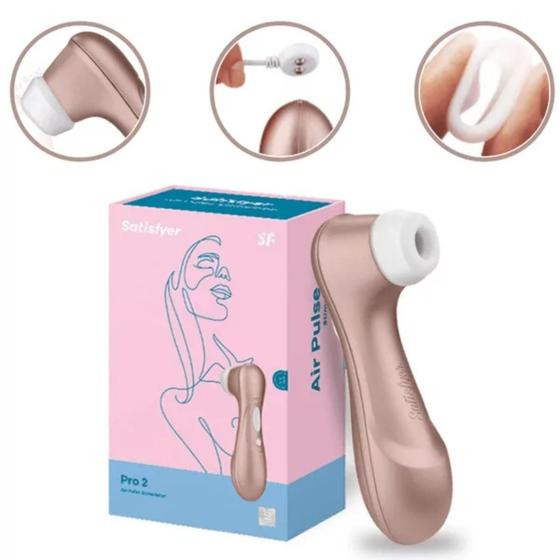 Imagem de Satisfyer Pro 2 Vibration Sugador Vibrador Estimulador De Clitóris Satisfyer Pro 2