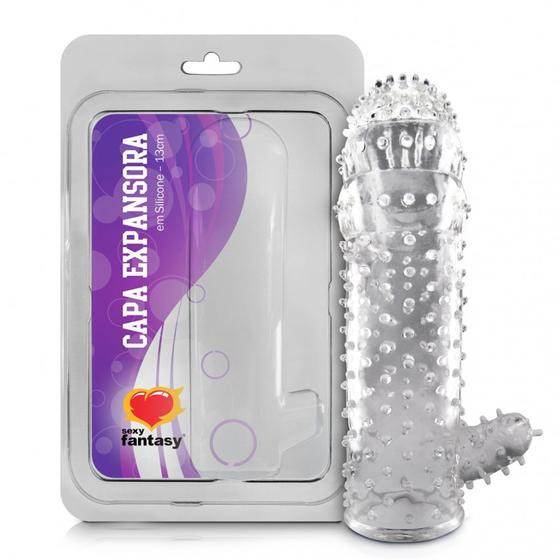 Prótese Oca Com Estimulador Sexy Fantasy