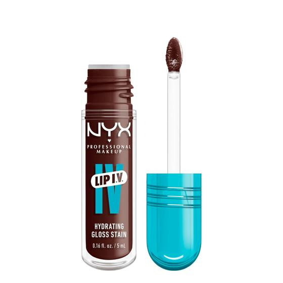 Imagem de Batom Líquido Hidratante NYX Professional Makeup Lip Lingerie - Mocha Me Wet