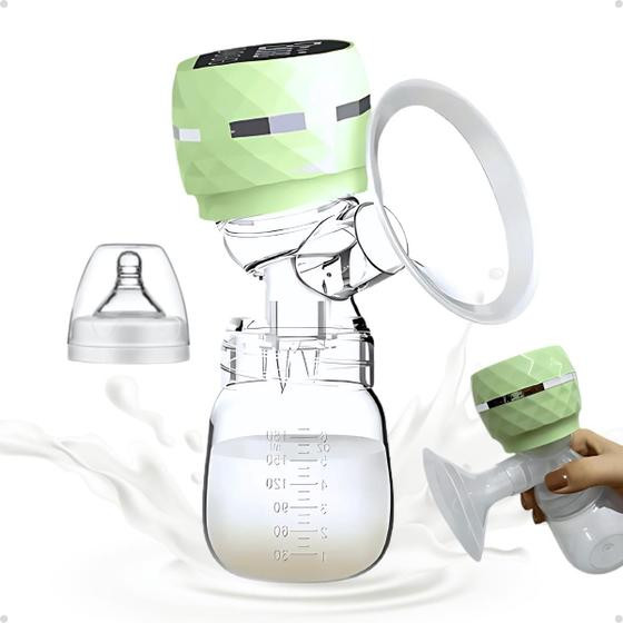 Bomba De Tirar Leite Materno Elétrica Com 9 Níveis De Sucção, Portátil, Silenciosa, Livre De BPA, Fácil De Usar, Design Ergonômico, Para Amamentação C - Univerza Produtos