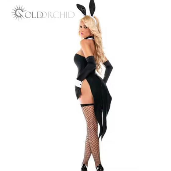 Fantasia Uniforme de Coelhinha Lingerie Sexy e Erótica - Master