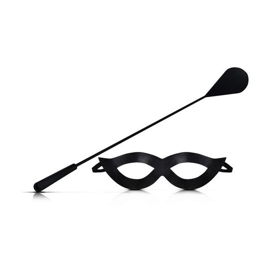 Kit Tiazinha Máscara Fina e Chibata Sex Shop Sensual Sexy - Sexy Fantasy