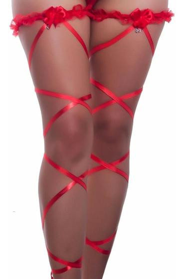 Perneira Elástica Vermelha Pimenta Sexy - Lingerie Sexy - lovetoy