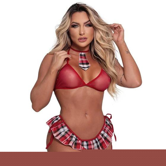 Fantasia Sensual Colegial Sexy Tallyta