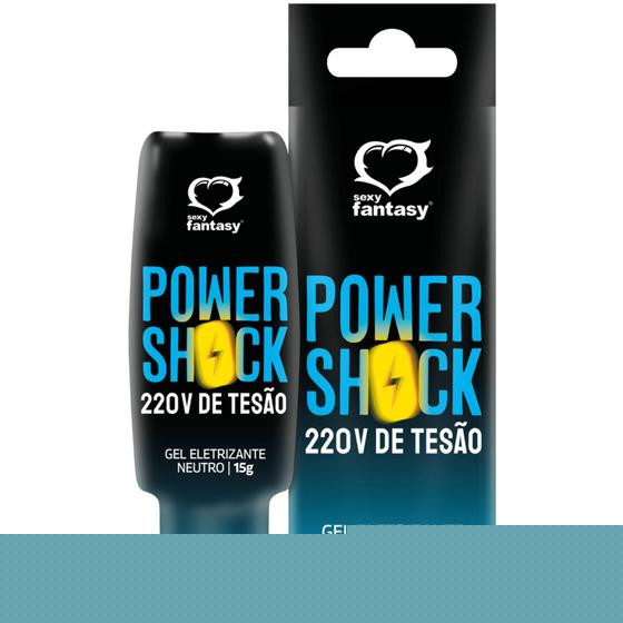 Vibrador Liquido Lubrificante Íntimo Gel Eletrizante Power Shock Excitante Sexshop - Sexy Fantasy
