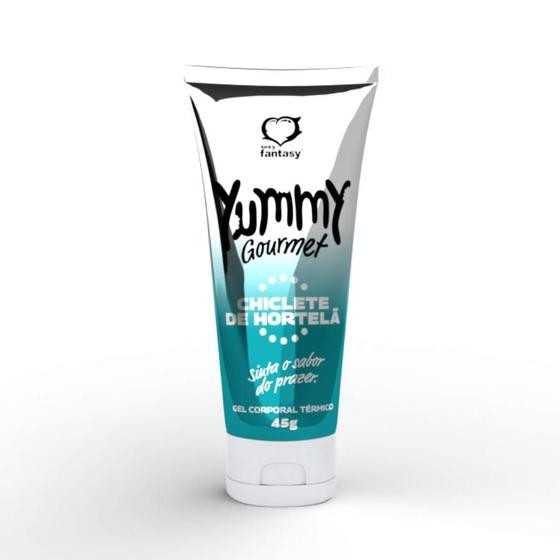 Lubrificante Gel para Sexo Oral Yummy Gourmet Chiclete de Hortelã - Sexy Fantasy