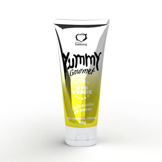 Lubrificante Gel para Sexo Oral Yummy Gourmet Uva Verde - Sexy Fantasy