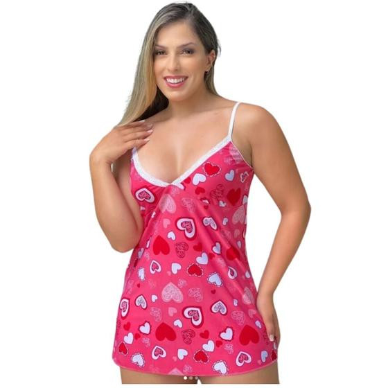 Kit 2 Camisolas Pijama Sexy Feminino Sem Bojo - wm