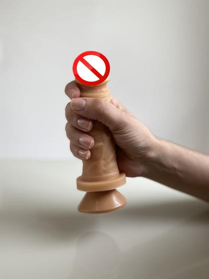 Imagem de Prótese Maciça Com Ventosa 15 X 4Cm Sexy Fantasy