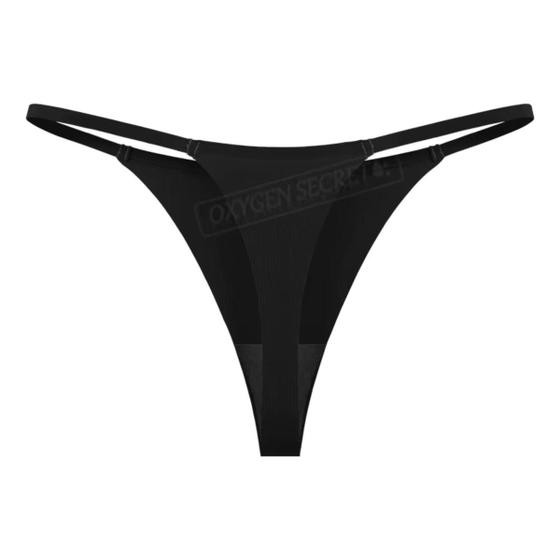 Imagem de Calcinha Feminina Fio Dental Sexy Lady Sem costura preta