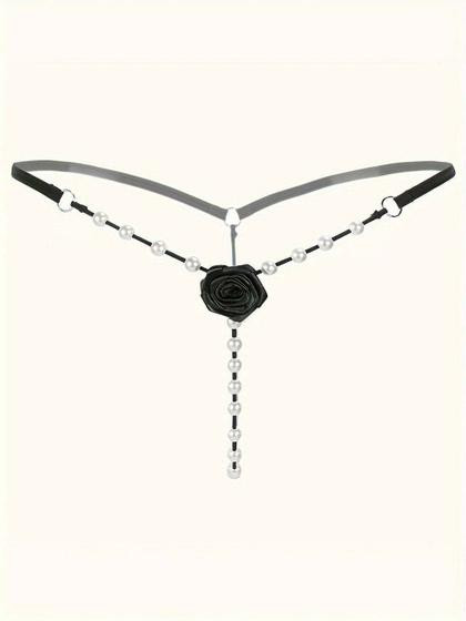 Imagem de KIT 9 Tangas Fio Dental de Pérolas Calcinhas Sexy ElaShopp