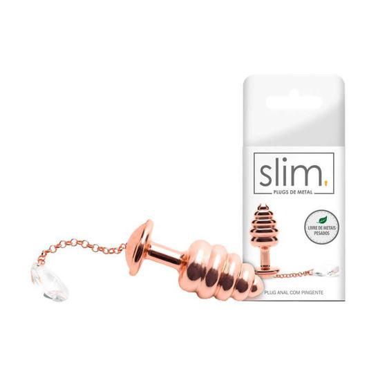Imagem de Sexy Fantasy Slim - Plug Anal Escalonado com Berloque em Forma de Cristal