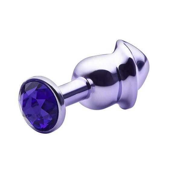 Imagem de Plug Anal Lite Plug com Joia - Roxo