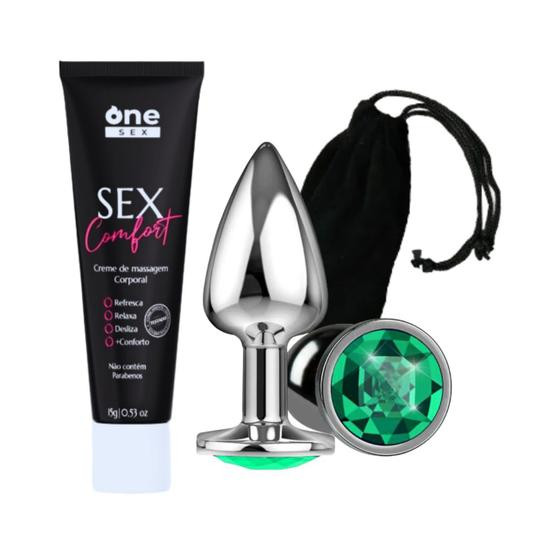 Imagem de Plug Anal Tamanho G E Sex Comfort Lubrificante Anal