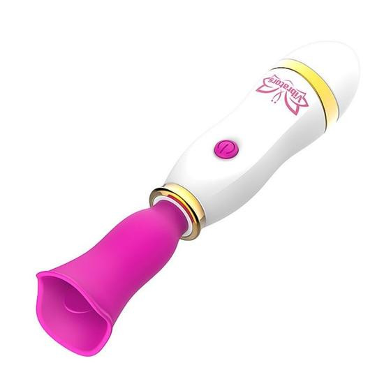 Imagem de Super Língua Estimuladora Sugadora De Clitóris Simula Oral