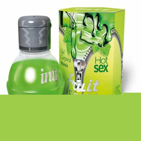 Imagem de Óleo massagem fruit sexy sexo oral sabor menta 40ml intt