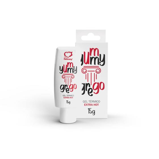 Imagem de Gel Yummy Grego Extra Hot Lubrificante Íntimo Sexo Oral