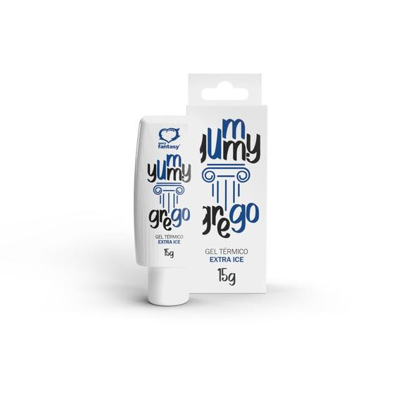 Imagem de Gel Yummy Grego Extra Ice Lubrificante Íntimo Sexo Oral