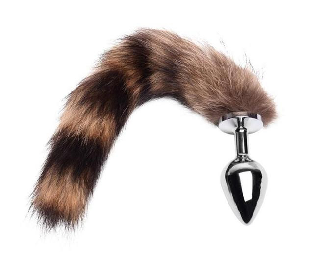 Imagem de Plug Anal M Rabo De Raposa Marrom Sexy Import