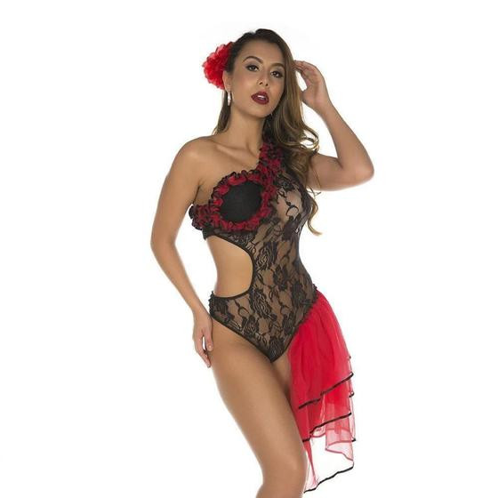 Imagem de Fantasia espanhola luxo pimenta sexy