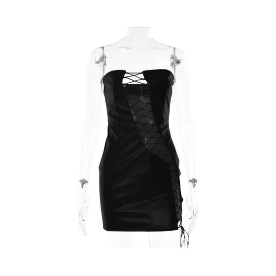 Imagem de Vestido Feminino Modelador De Verão 2024, Elegante E Sexy, Com Alças, Cintura Marcada E Efeito