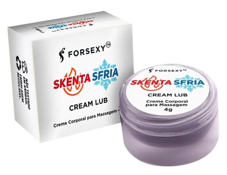 Imagem de Skenta Sfria Pomada Cream Lub Excitante Esquenta e Esfria 4g - For Sexy