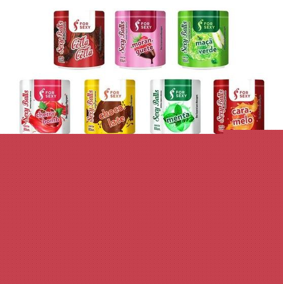 Imagem de Sexy Balls - Bolinha Mágica Beijável Guaraná Excitante e Lubrificante c/ 3 unidades - For Sexy