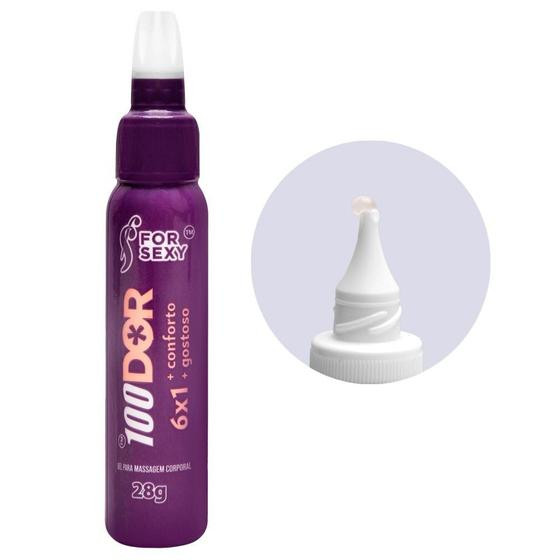 Imagem de Anestésico Em Gel100DOR Gel Excitante e Lubrificante 28g Dessesibilizante For Sexy