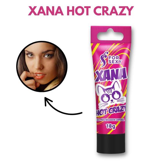 Imagem de Acelerador De Prazer Feminino Xana Hot Crazy Mais 4 Em 1 Gel Excitante 28g For Sex Shop Produtos Adulto