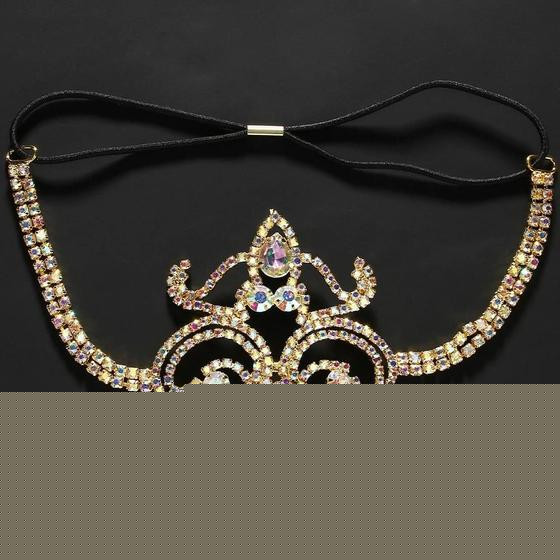 Imagem de Corrente De Cristal Colorida Para Mulheres, Joia Sexy Geométrica Para Dança Do Ventre, Presente De