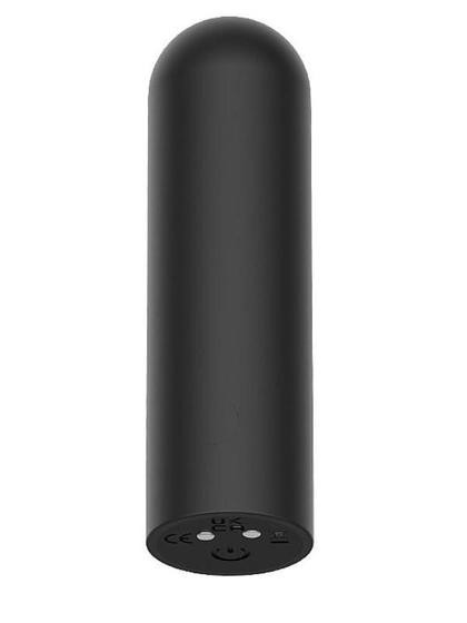 Imagem de Mini bullet super potente recarregável - preto - 10 modos de vibração