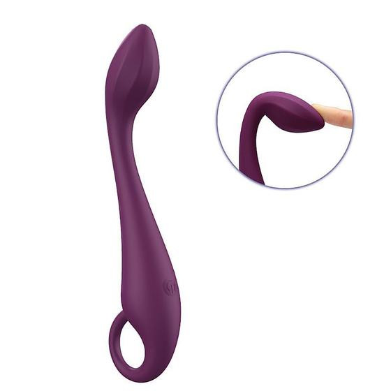 Imagem de Vibrador de Ponto G Recarregável Lotty Roxo