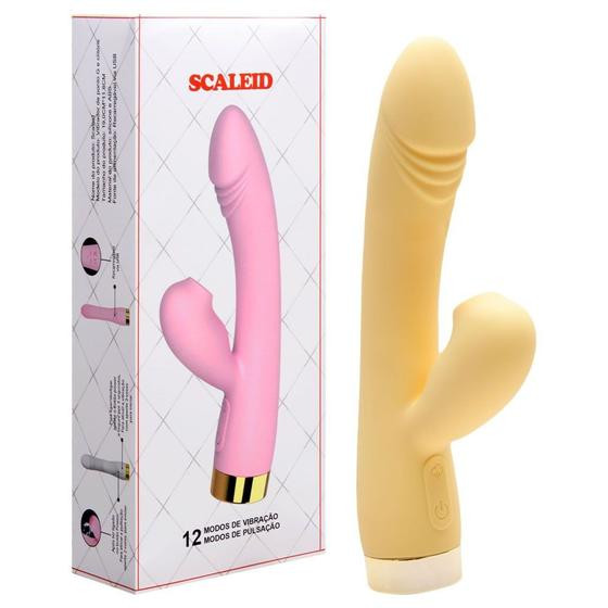 Imagem de Scaleid Vibrador Ponto G e Clitóris com 12 Modos de Vibração e Pulsação Sexy Import