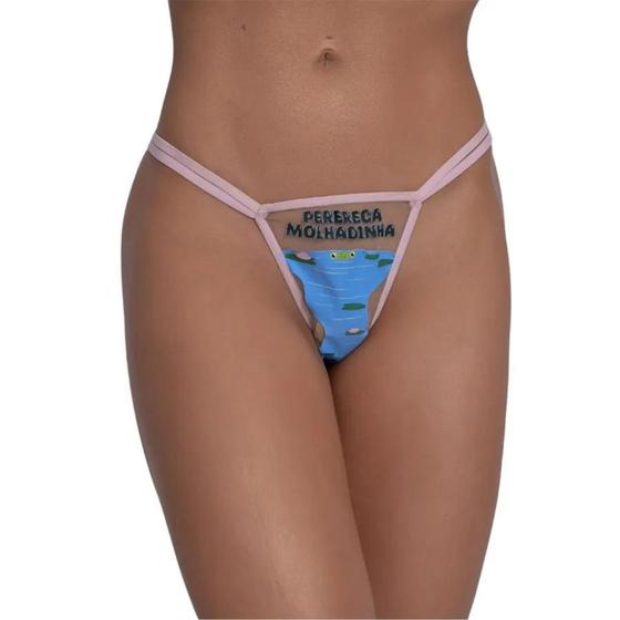 Imagem de Fio Dental Perereca Molhadinha Pimenta Sexy