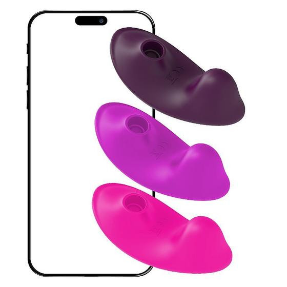 Imagem de Vibrador de Calcinha com Sucção e Aplicativo Suction Vib Pink