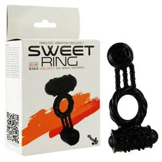 Imagem de Anel Peniano Duplo Vibrador Sweet Ring Sexy Import