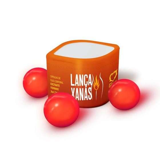 Imagem de Lança Xanas Gel Excitante Feminino Esquenta Bolinhas Explosivas 6g - Sexy Fantasy