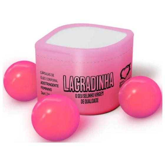 Imagem de Kit 3 Bolinhas Lacradinha Explosivas Adstringente Lubrificante Íntimo Sexy Fantasy