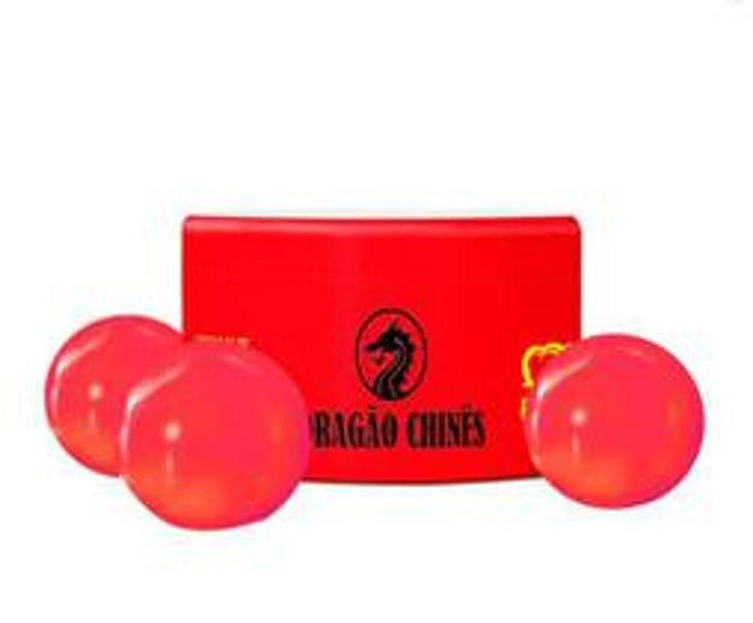 Imagem de Bolinha Dragão Chinês 03 Unidades Sexy Fantasy